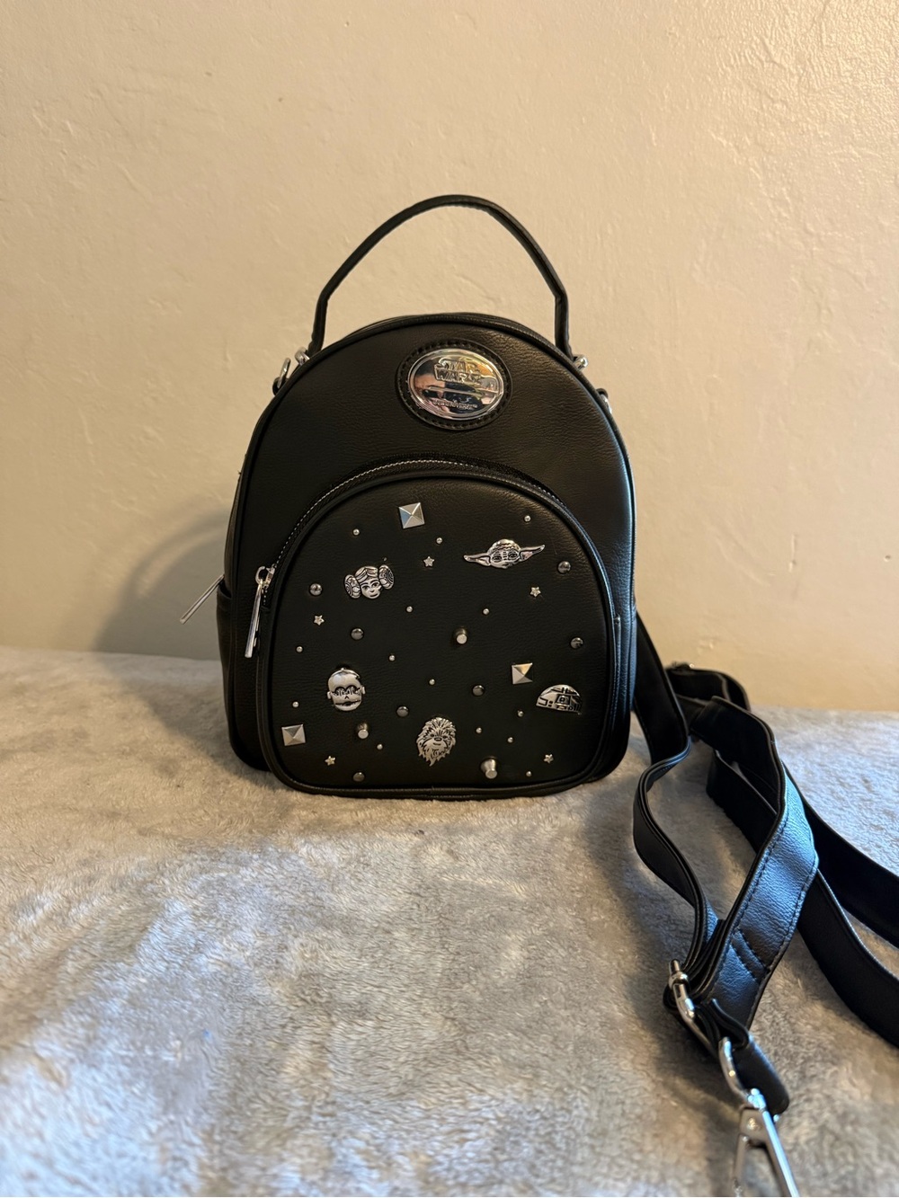Our Universe Star Wars Character Studs Convertible Mini Backpack -
BoxLunch NWOT